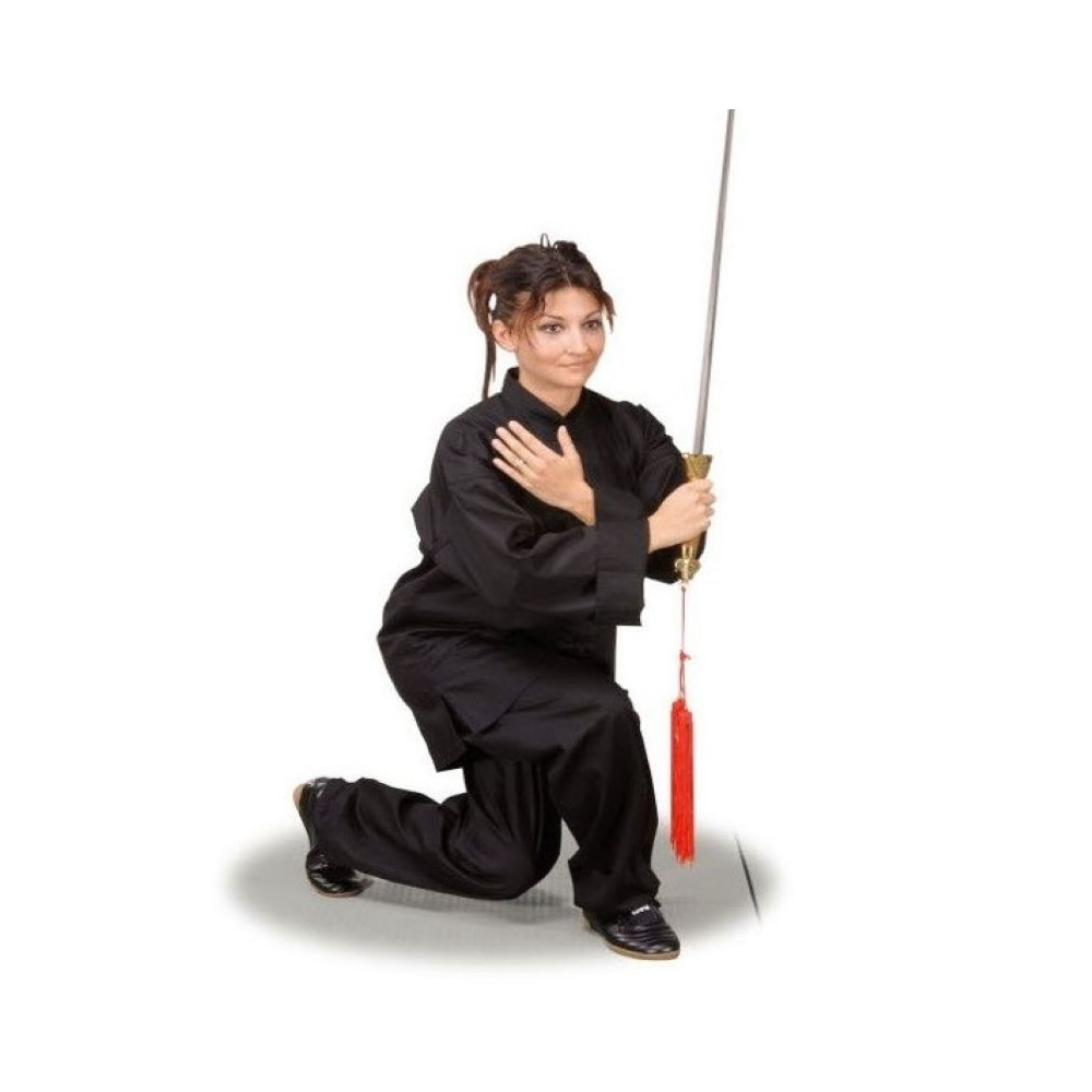 Uniforme Kung Fu cotone nero Uniforme Kung Fu cotone nero