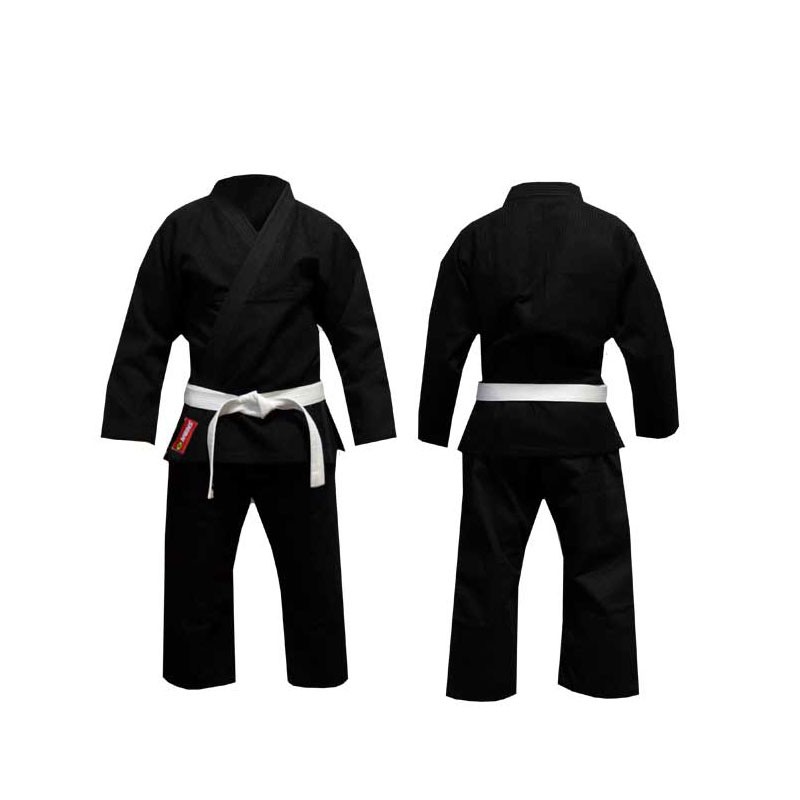 divisa jujitsu judo ninjitsu nera shimai in cotone