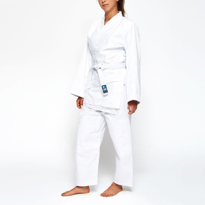 Judogi allenamento bianco donna Leone Sport