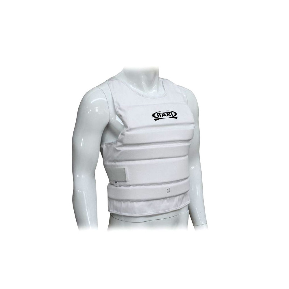 corpetto karate Itaki allenamento bianco corpetto karate Itaki allenamento bianco