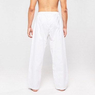 pantaloni allenamento bianchi karate taekwondo arti marziali