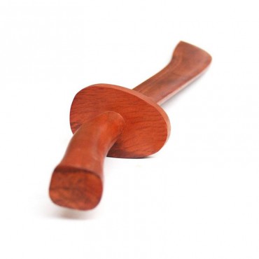 sciabola per kungfu in legno particolare manico