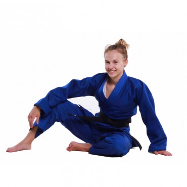 GI Itaki Hajime blu per Judo Aikido Kendo