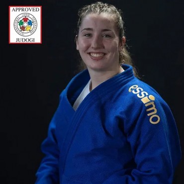 Judogi Essmo Gold blu approvato IJF per gare nazionali e internazionali