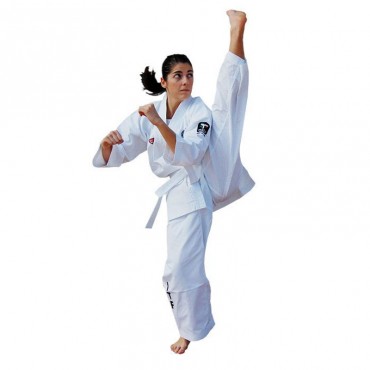 dobok itaki ITF competizione e allenamento per taekwondo bianco