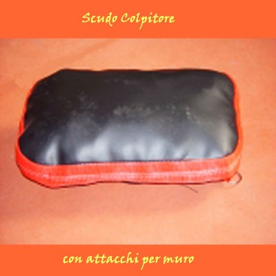 Scudo colpitore con attacchi per muro