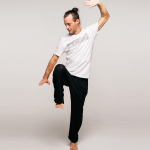 Pantaloni Kung fu Tai chi Modal FUJIMAE leggero nero