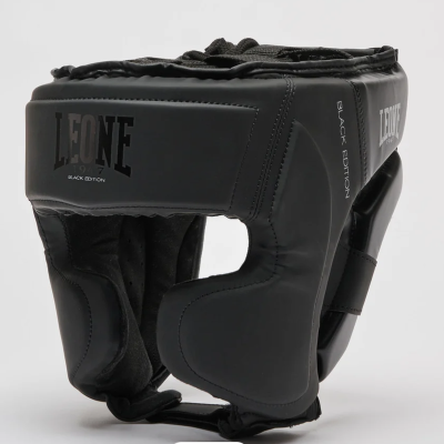 Casco leone Black Edition con parazigomi | Futura Sport