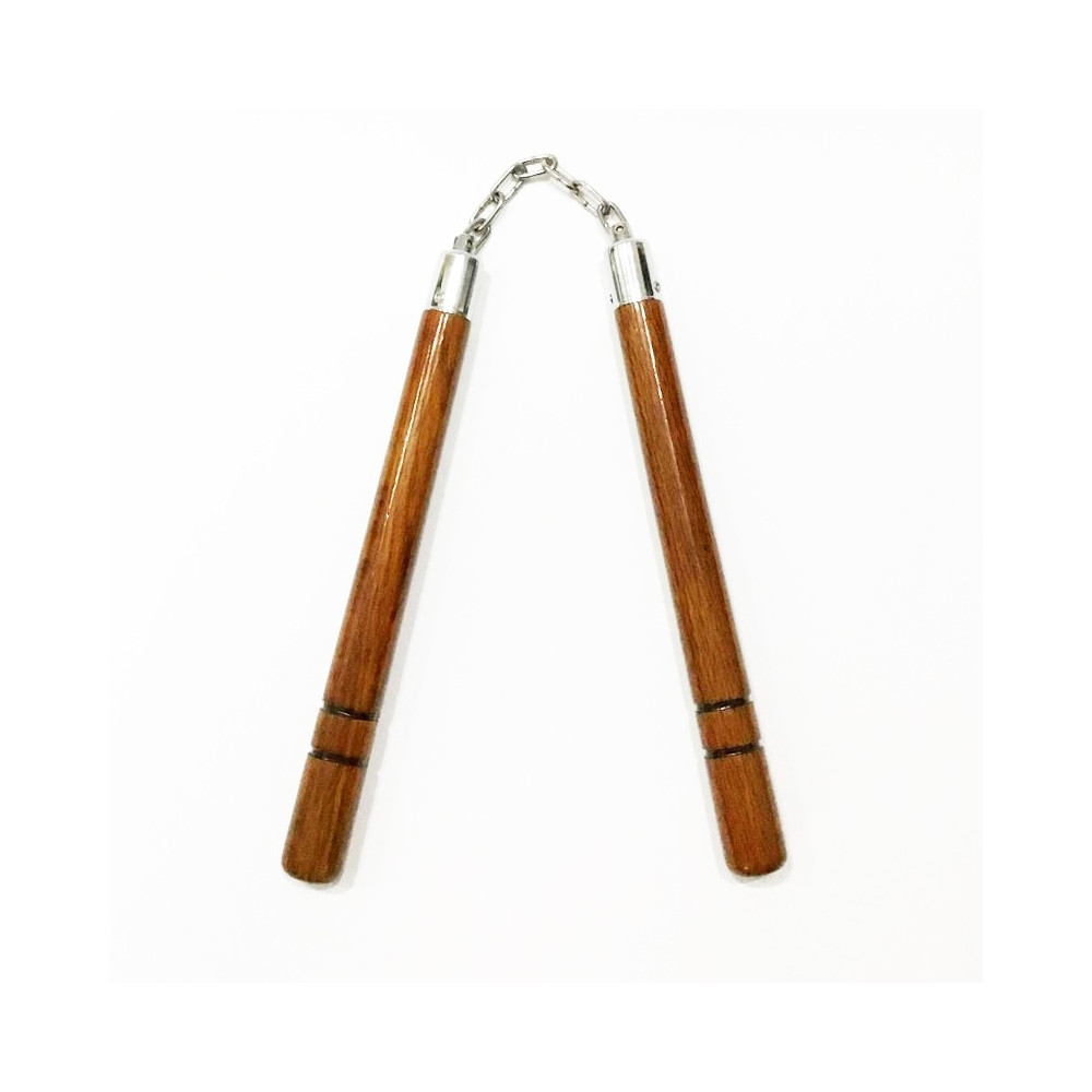 Nunchaku legno tondo con catena Nunchaku legno tondo con catena